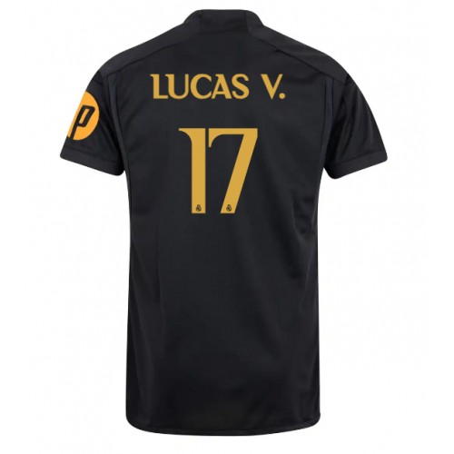 Dres Real Madrid Lucas Vazquez #17 Rezervni 2023-24 Kratak Rukav